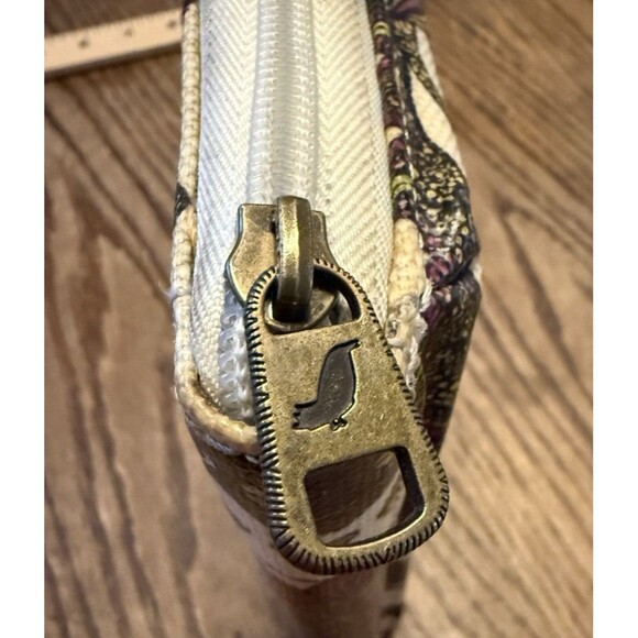 Sakroots Wristlet Wallet  Multicolor Owl Floral Design - Picture 4 of 10